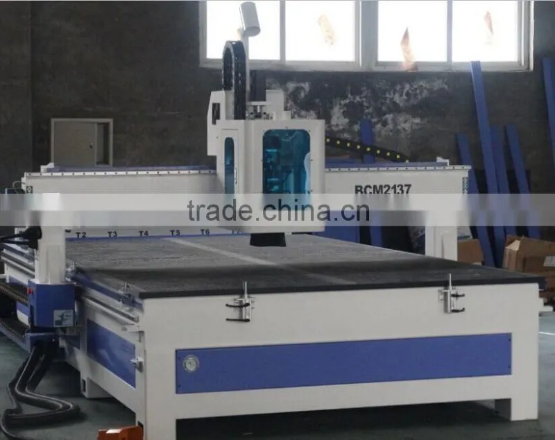 Cnc router with linear ATC machine