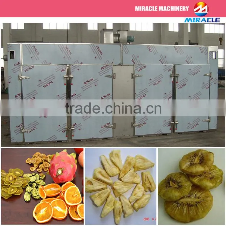 Automatic temperature control fruits dryer/trolley drying box for apple, almonds, date, walnuts