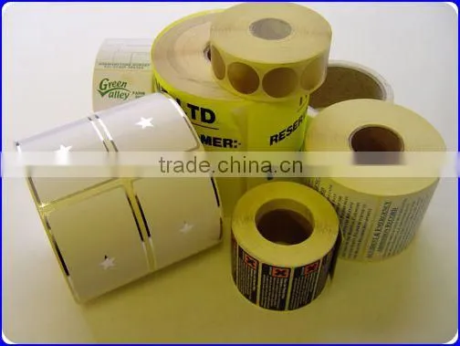 Self-adhesive Removable label/sticker
