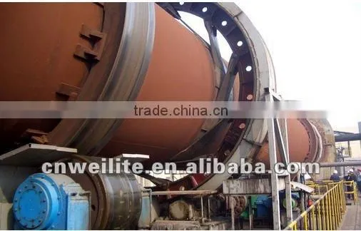 50meters rotary kiln/ rotary kiln for calcined dolomite with CE