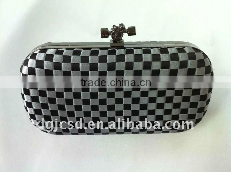 factory sell satin evening handbag