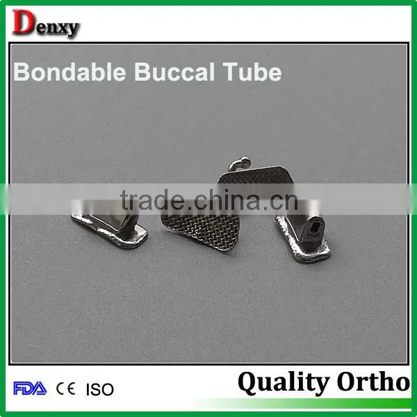 1st Molar Tubes in Orthodontics Roth non-Convertible Bondable Buccal Tube