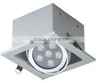 Double 6X1W LED downlight