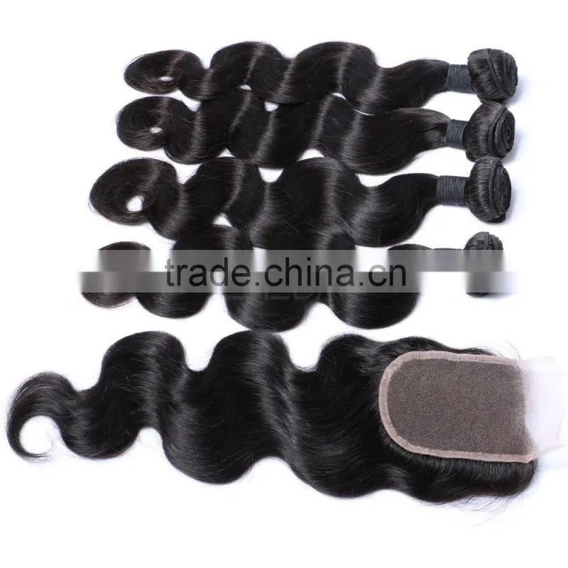 Cheap wavy grade 7a unprocessed virgin malaysian remy body wave human virgin hair weave