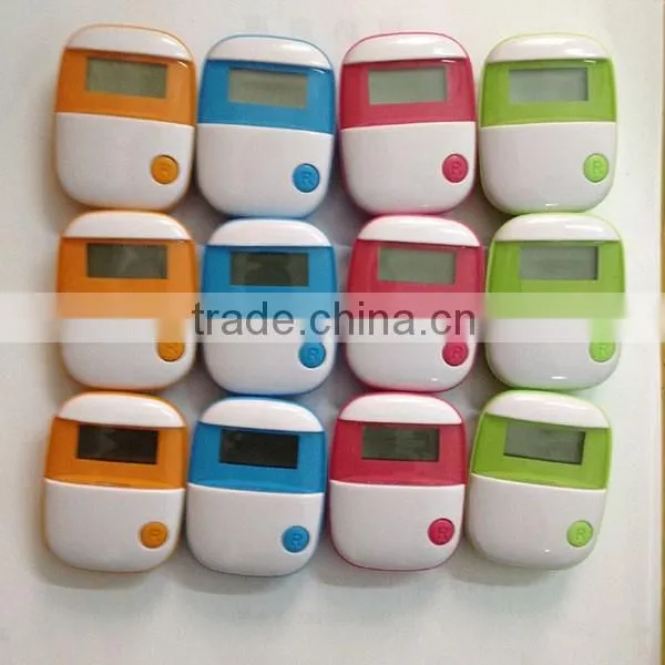 best selling Various color selection mechanical pedometer