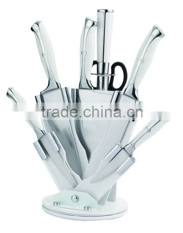 ABS+430s/s HANDLE 8PCS KITCHEN KNIFE SET