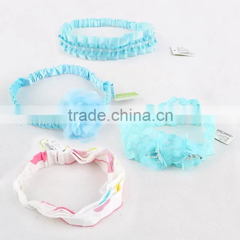 Cheap Fashion Design Lace Baby Hair Accessories Children Girl Headbands
