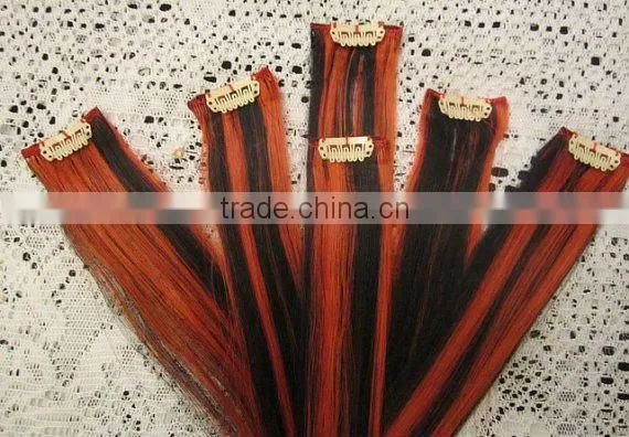 Grade AAA Remy Human Hair Extension Clip On Hair Extension