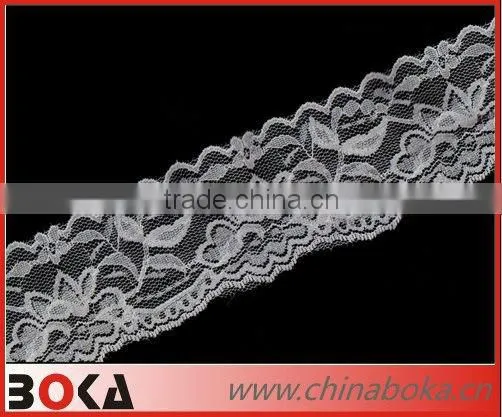 Fashion garment lace trim with chains