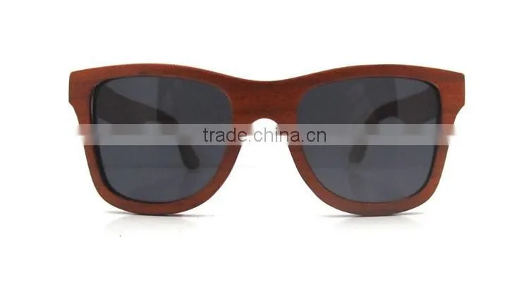 High end elegant engraving wood sun glasses