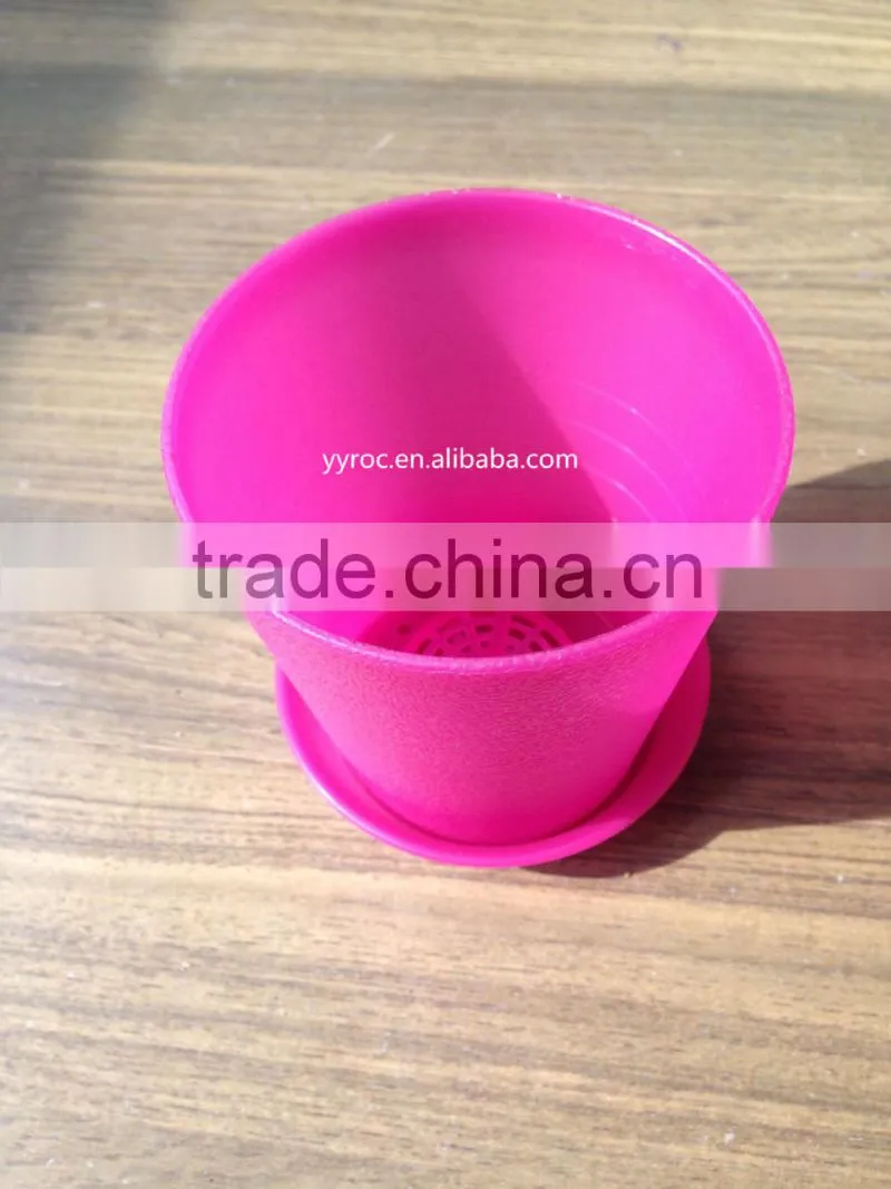 Modern mini plastic flower pot