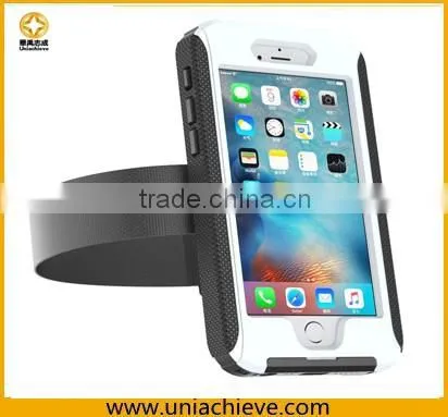 Waterproof Case for iPhone 6s/6s plus Sports waterproof armband phone case with Full body covered sky blue