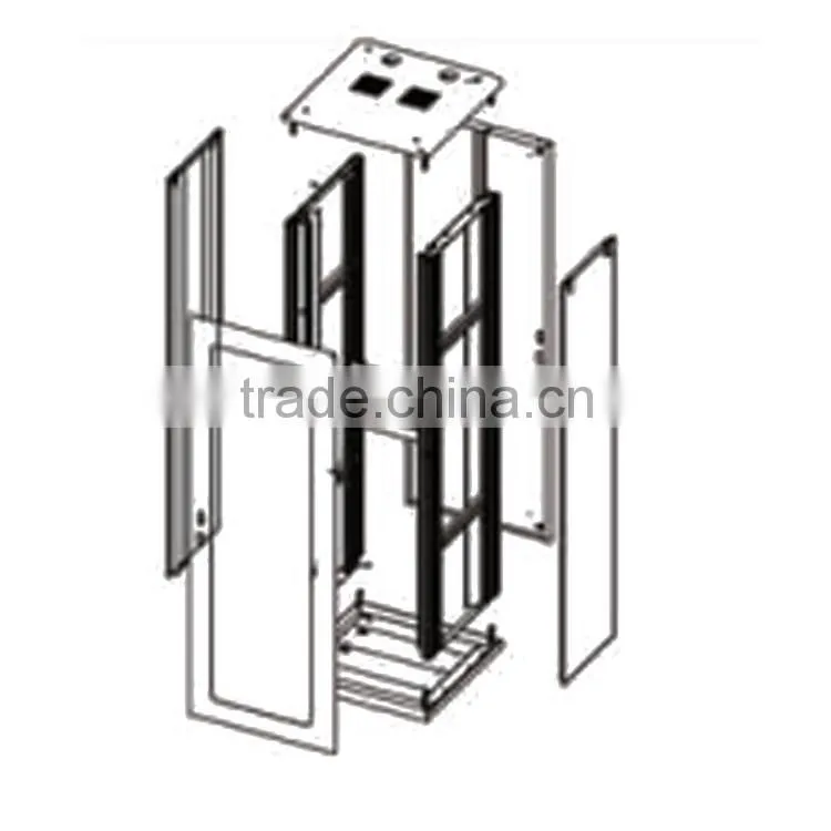 Multipurpose Steel Cabinet Aluminum Extrusion Enclosure