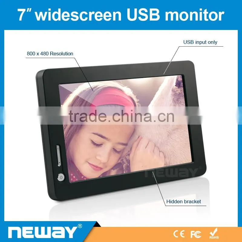 Small 7 inch Touch Screen Monitor, Touch Screen LCD Monitor