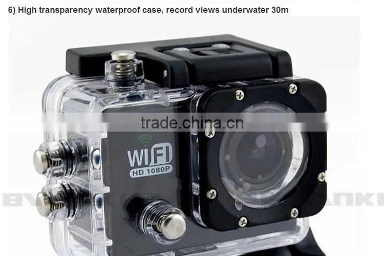 2016 best selling products 2.0'' Inch Full HD 1080P Waterproof Sport Camera SJ6000 WIFI HD Mini Sport DV 1080p Manual