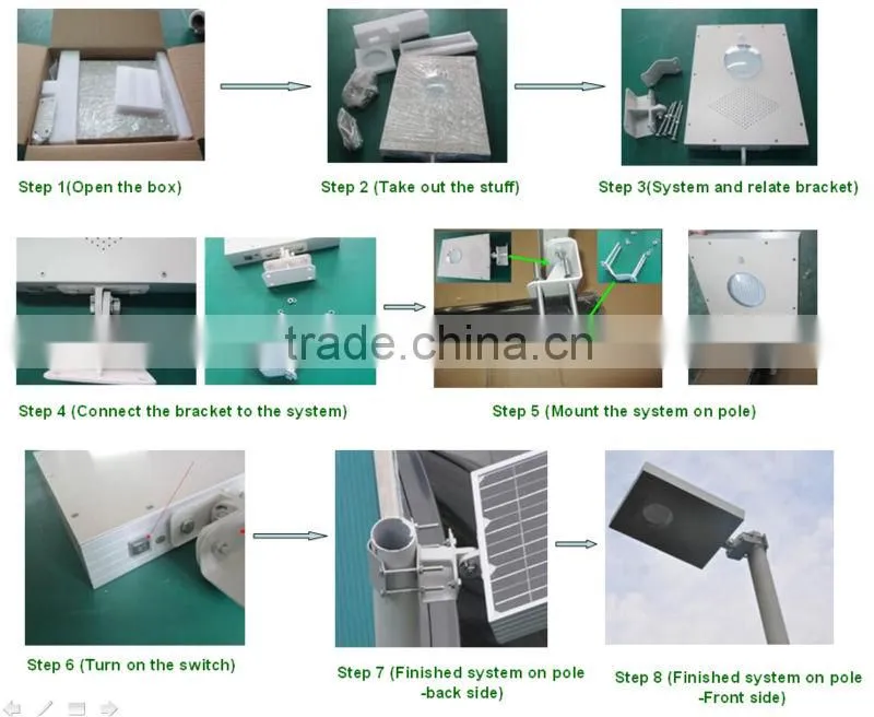 Hot Sell IP66 Solar lights,Solar Street Lights, All in one Solar outdoor Lights