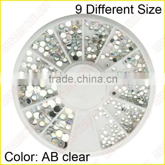 Nail Art ,2014 Hot Sell nail art;crystal stones,Professional Nail Beauty,Nail Rhinestones/R-121