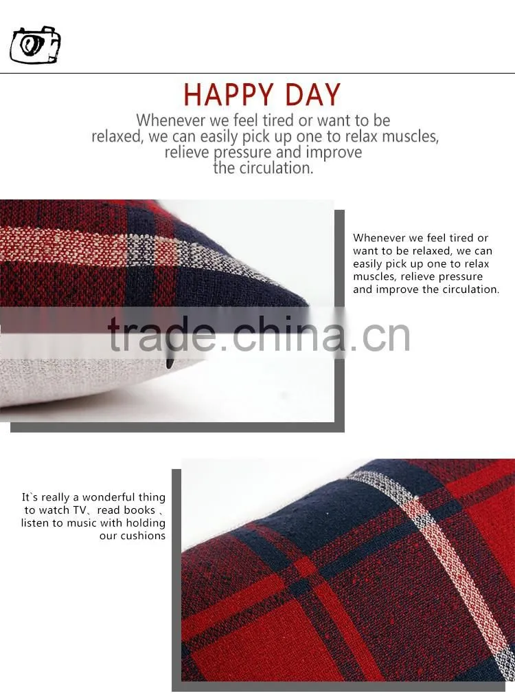 plain cushion covers cotton factory supply directly