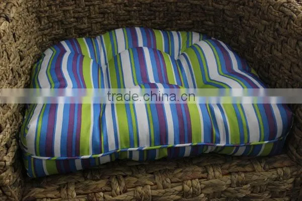 Kikiland Collection Vintage Stripe Rocking Chair Cushion Pad Set