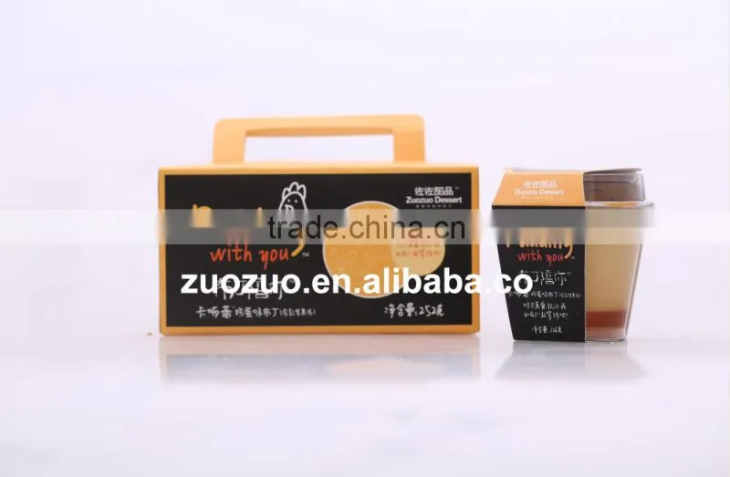 fall in love egg double cup jelly pudding