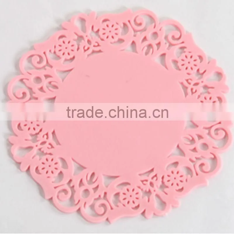 2014 New products PET FELT Carpet For Lace Nonslip Coaster