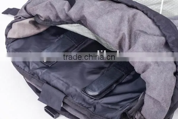 Foldable waterproof hiking backpack with a small backpack