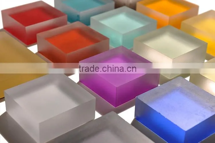 Competitive translucent arcylic artificial stone with solid surface