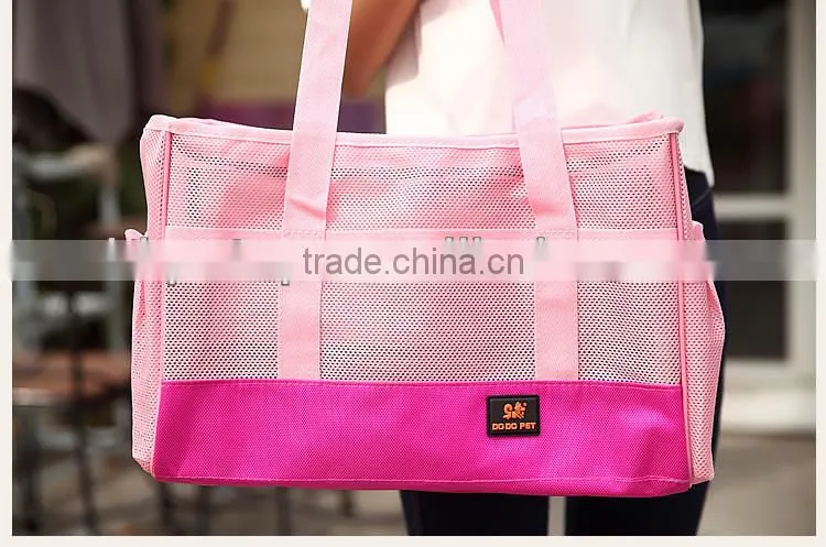 Summer Cool Meshes Pet Cat Travel Bag