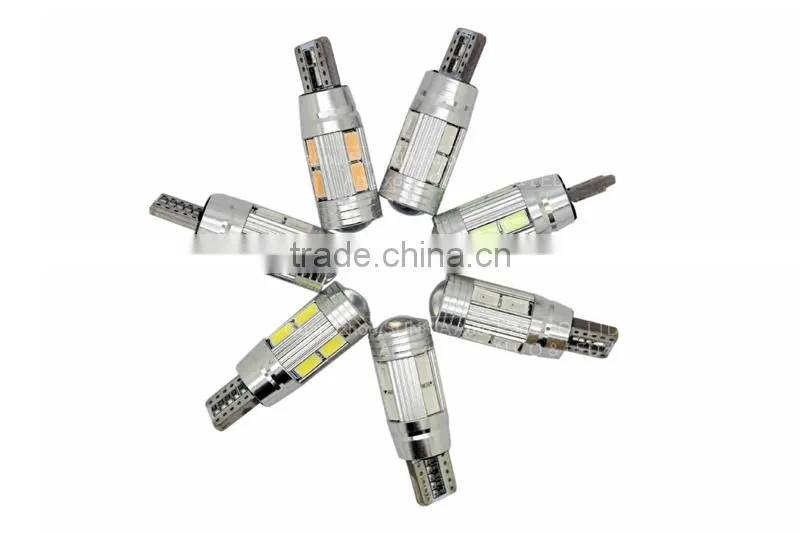 T10 194 White No Error Canbus Led Car Light