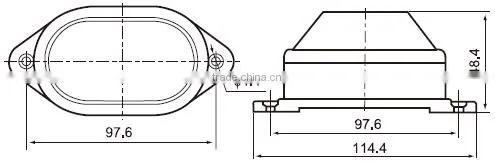 CNTD Buy Chinese Products Online Mini Flashing Led Warning Light With Buzzer