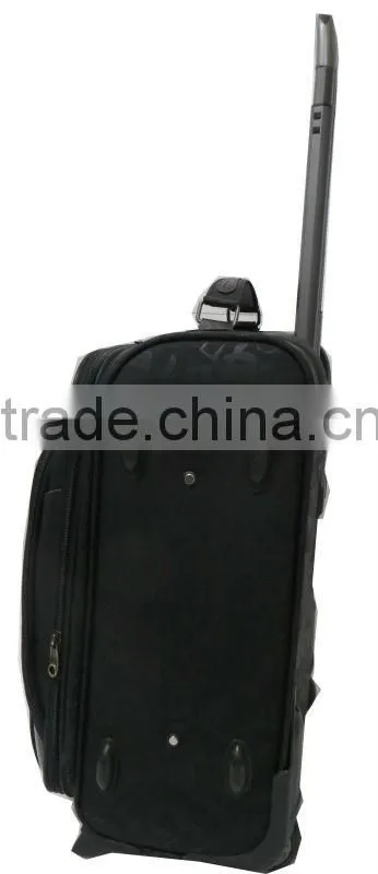 Newest aluminum trolly luggage set with pattern printed