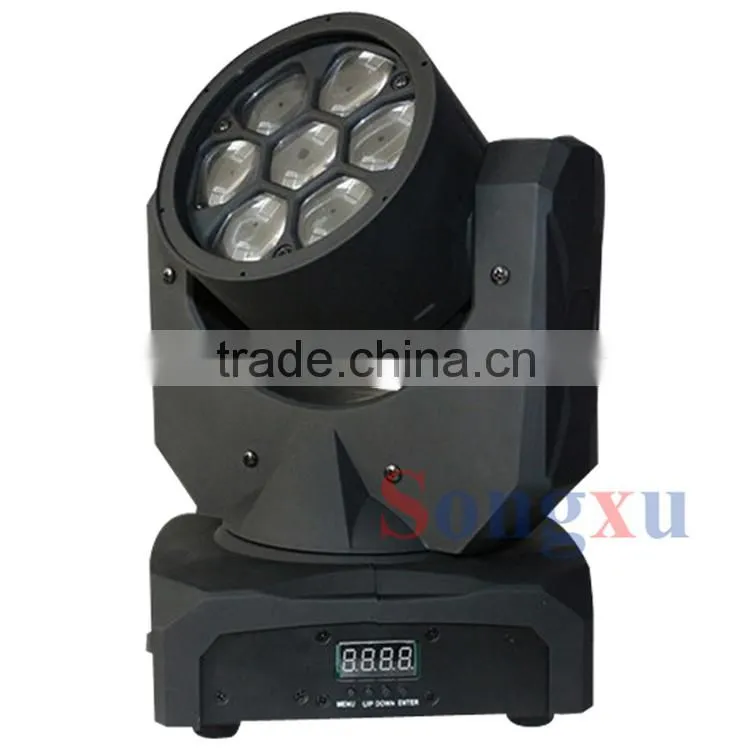 competitive price brightness 7x10w cree beamled hobbit led moving head