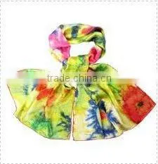 2012 the lastest silk scarves,skull scarf winter