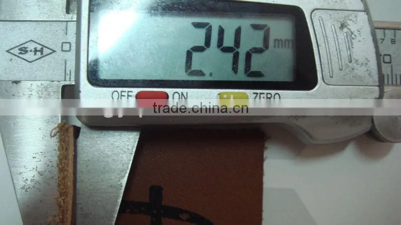 fashion design leather patch labels good quality embossed real leather patch