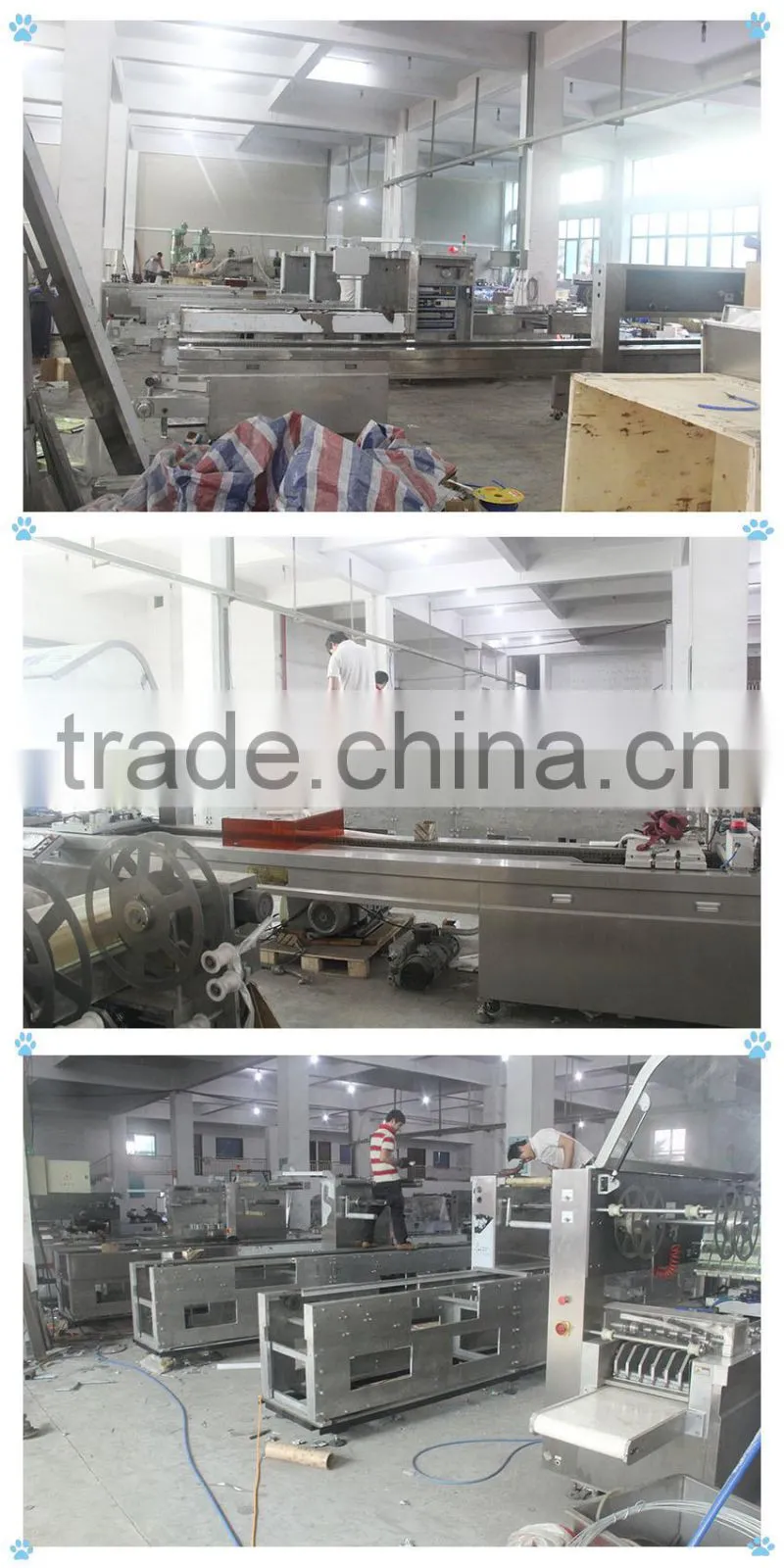 Price for Automatic Vacuum Packing Machine with Paper-Stretch Film