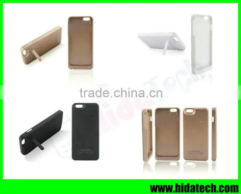 Wholesale external mobile charger battery case for iPhone 6 plus battery cover 5000mah