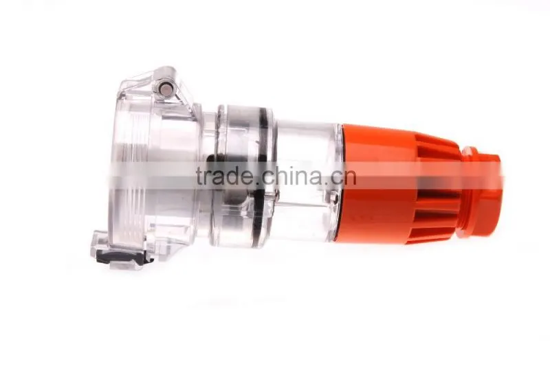 Three Phase 4 Round Pin Extension Socket 32A