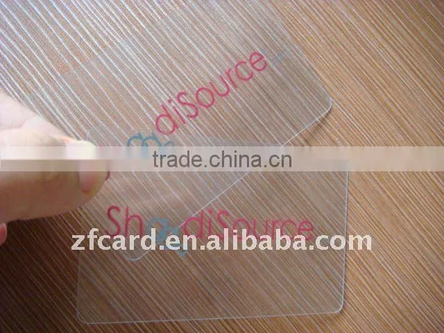 Customized design Plastic scratch card