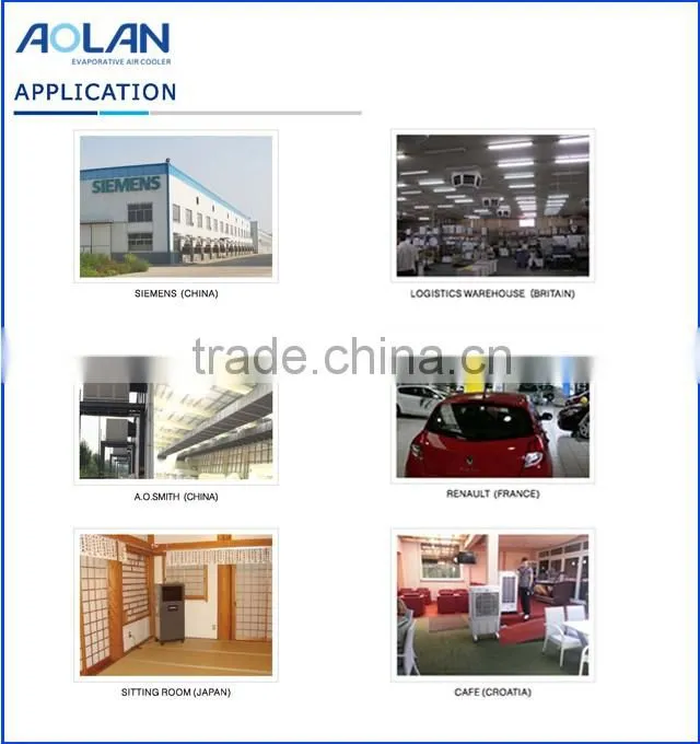 Dehumidifying dryer units from AOLAN plastic swamp coolers