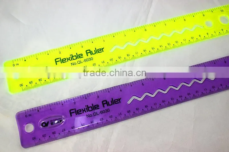 2015 Hot Factory OEM High Quality PVC Ruler latest stationery items