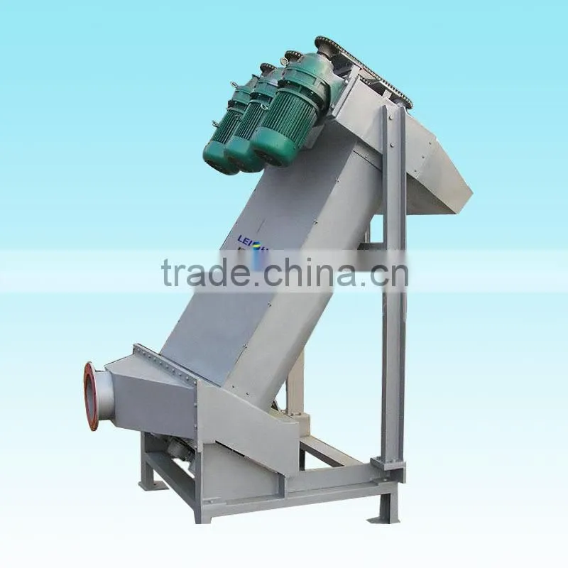 Small machinery paper thickener / inclined screw thickener