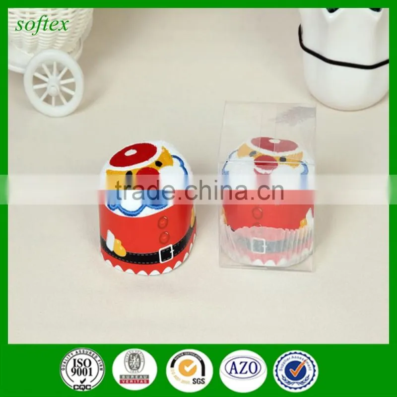 christmas gifts for children wholesale Santa Claus cake towel