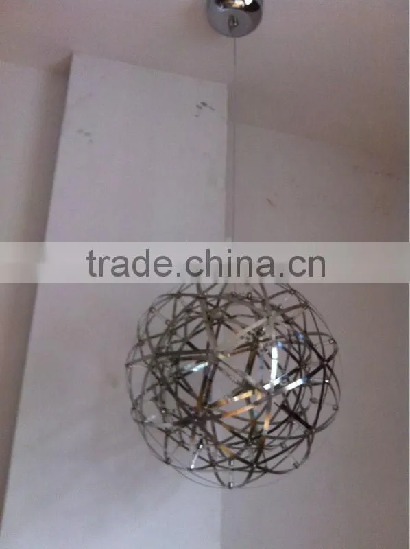 Stainless Steel LED Chandeliers Italy Style Pendant Lamps