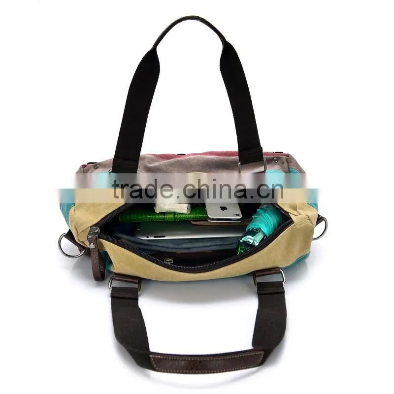2016 wholesale leisure single shoulder canvas retrostyle handbags