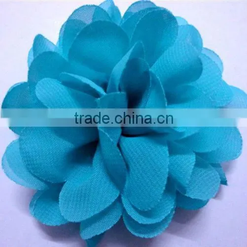 2013 hot chiffon flowers, decorative handmade flowers for dresses,shabby chiffon flowers wholesale,