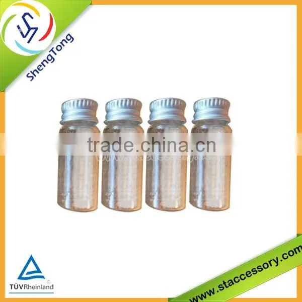 new design heart shaped glass bottle with cork