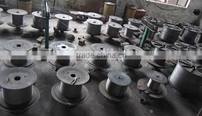 7*7 PVC coated steel cable/ steel wire rope