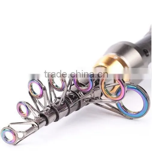 Portable Carbon Fiber Telescopic Fishing Rod Retractable Travel Spinning Fishing Pole ,Saltwater Boat Sea Rod