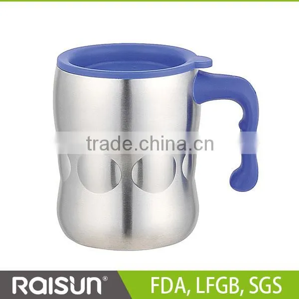 stainless steel coffee cup. office cup car mug.