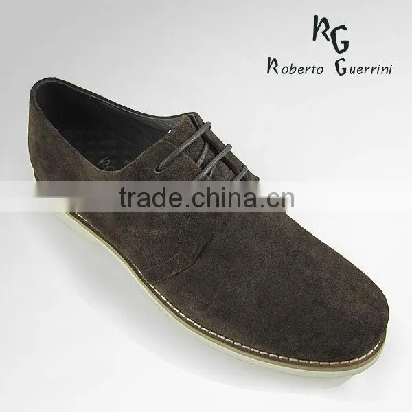 2014 China supplier suede leather casual shoes